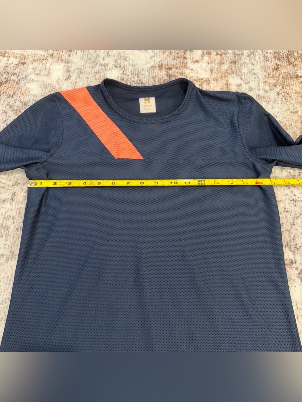 Tracksmith, Van Cortlandt Running Set, Shirt Shorts Coral Blue | W S / M - Picture 5 of 12